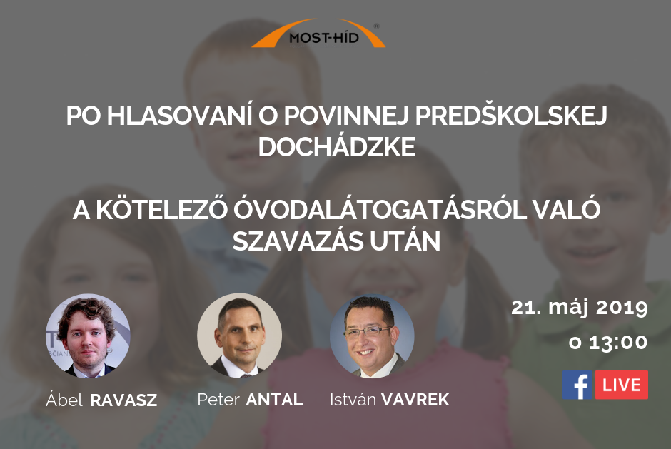 Ravasz Ábel szerint előnyös az iskola előtti kötelező óvodalátogatás