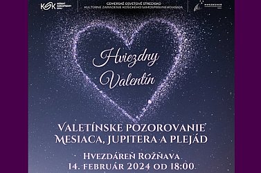 Bálint-napi égboltmustra a rozsnyói csillagvizsgálóban