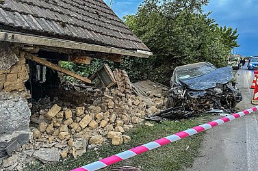Egy családi háznak hajtott egy sofőr Kassán